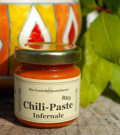 Chili, Chilipaste Infernale Bio