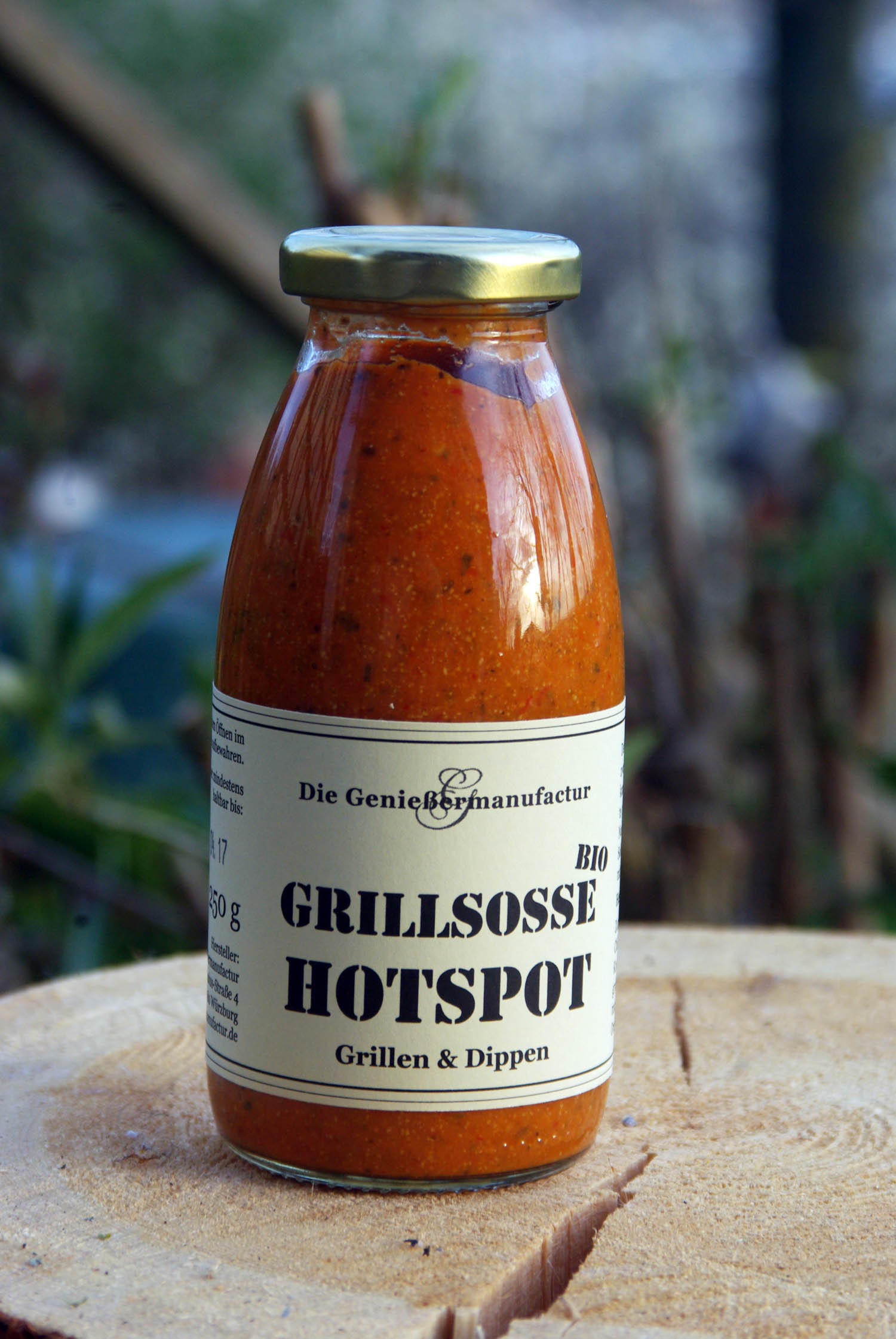 HotSpot-Grillsoße BIO - Genießermanufactur Kulinarisches Bio