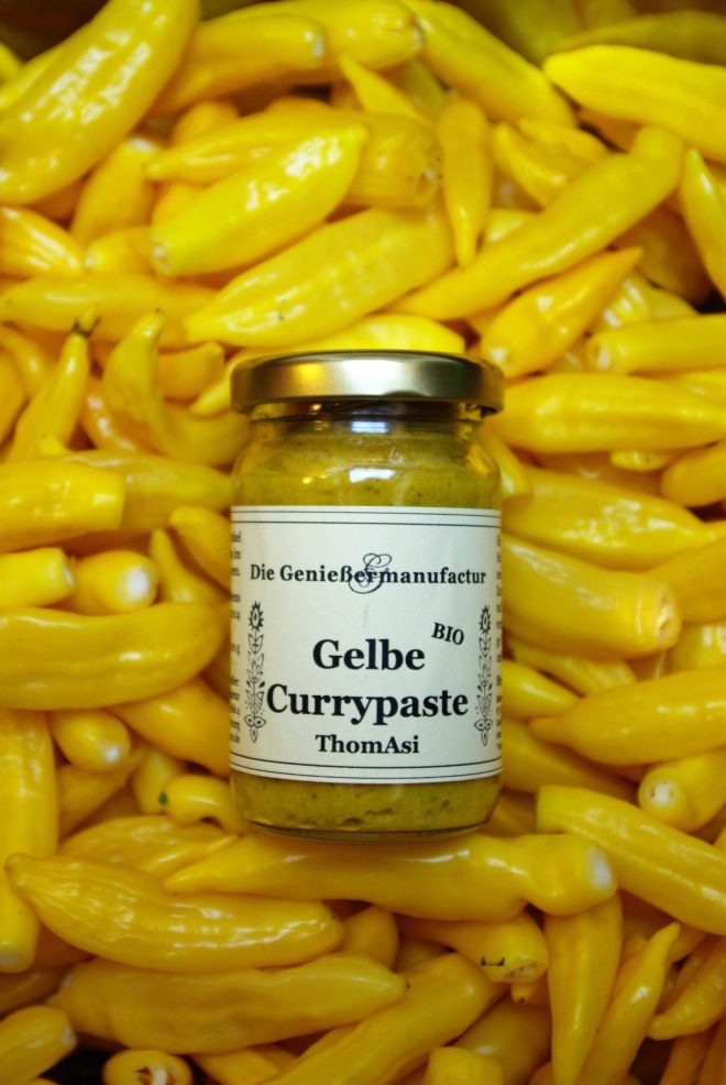 gelbe curry, currypaste gelb, Thaicurry